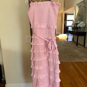 V chapman light pink dress!